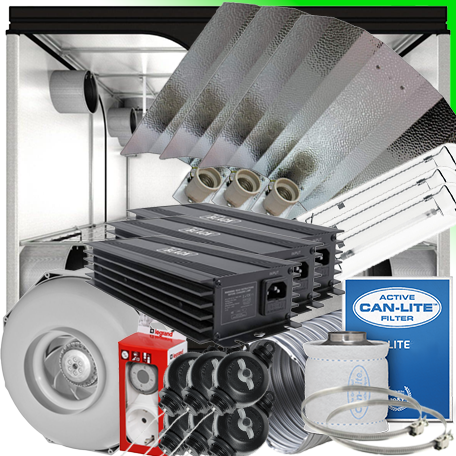 GROWBOX SET DR300 6x 600Watt 300x300x235cm